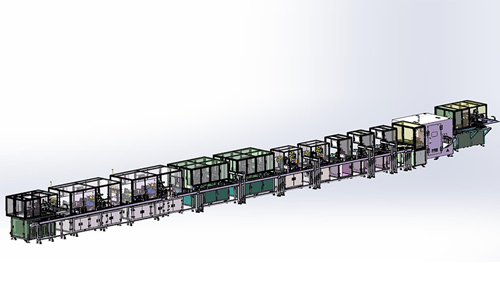 Cylindrical Cell Assembly Line
