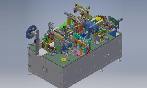Cylindrical Cell Inserting Machine