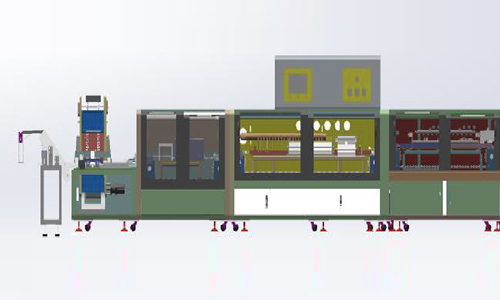 Cylindrical Cell Washing Machine