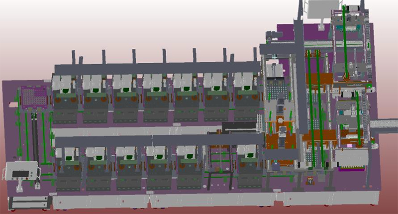 Cylindrical Cell Filling Machine