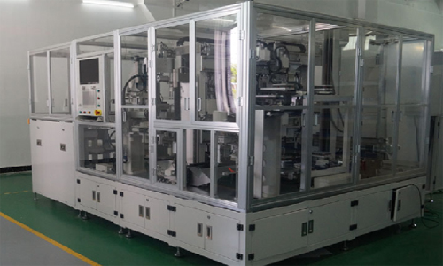 Cell Inserting + Pre-welding Machine